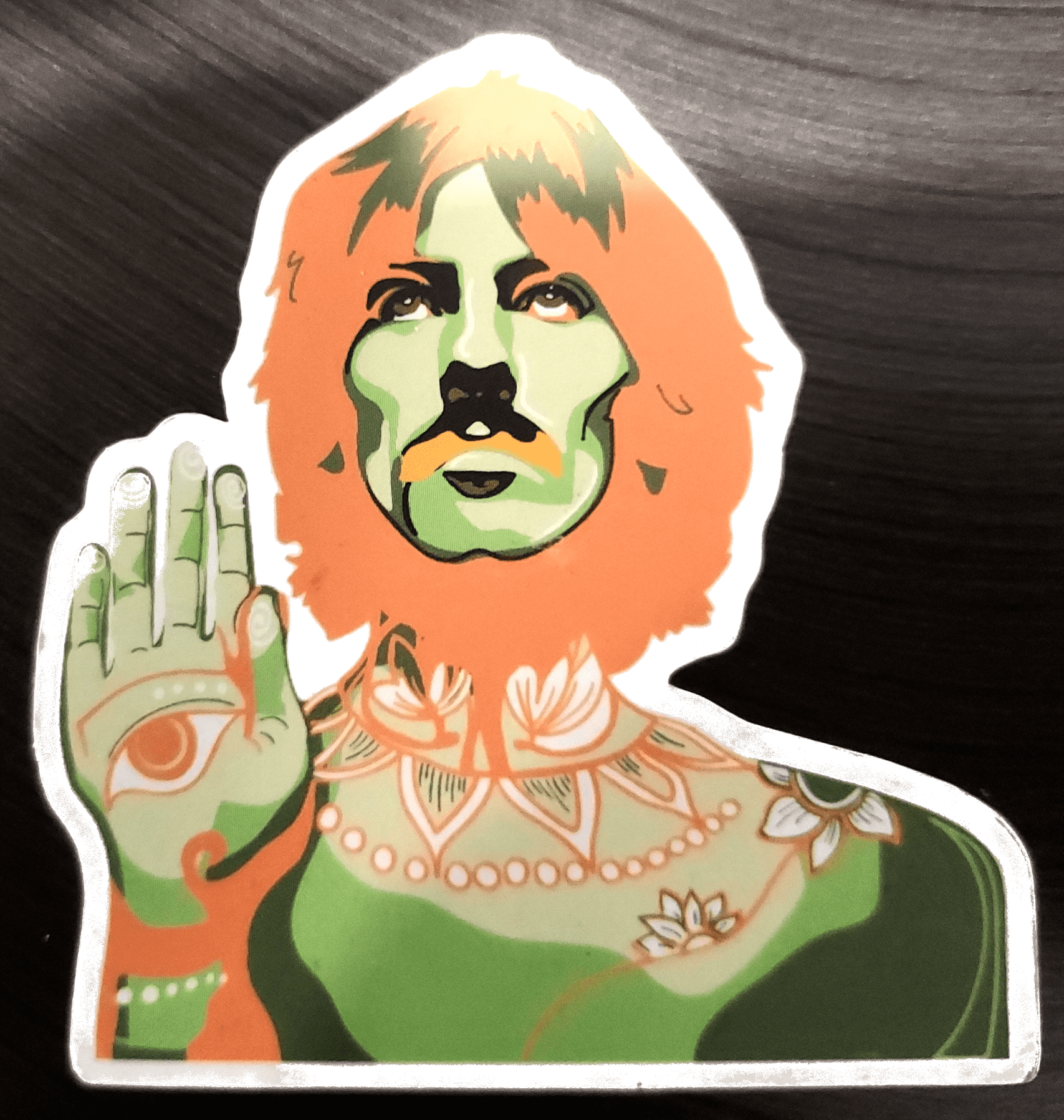 sticker of George